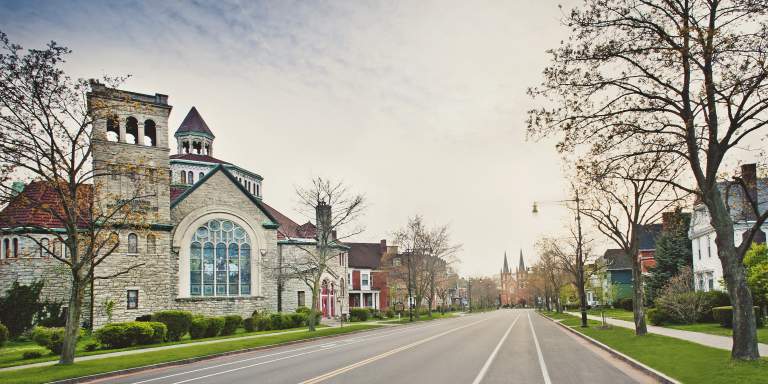 Porter Avenue Reconstruction, Niagara Street to Symphony Circle